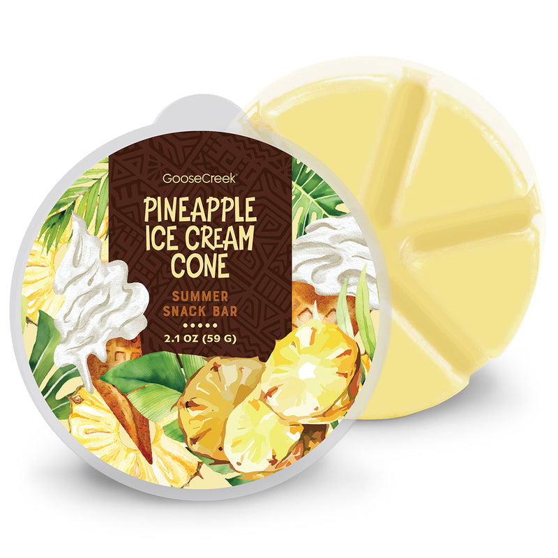 Pineapple Ice Cream Cone Wax Melt (S3L9V)
